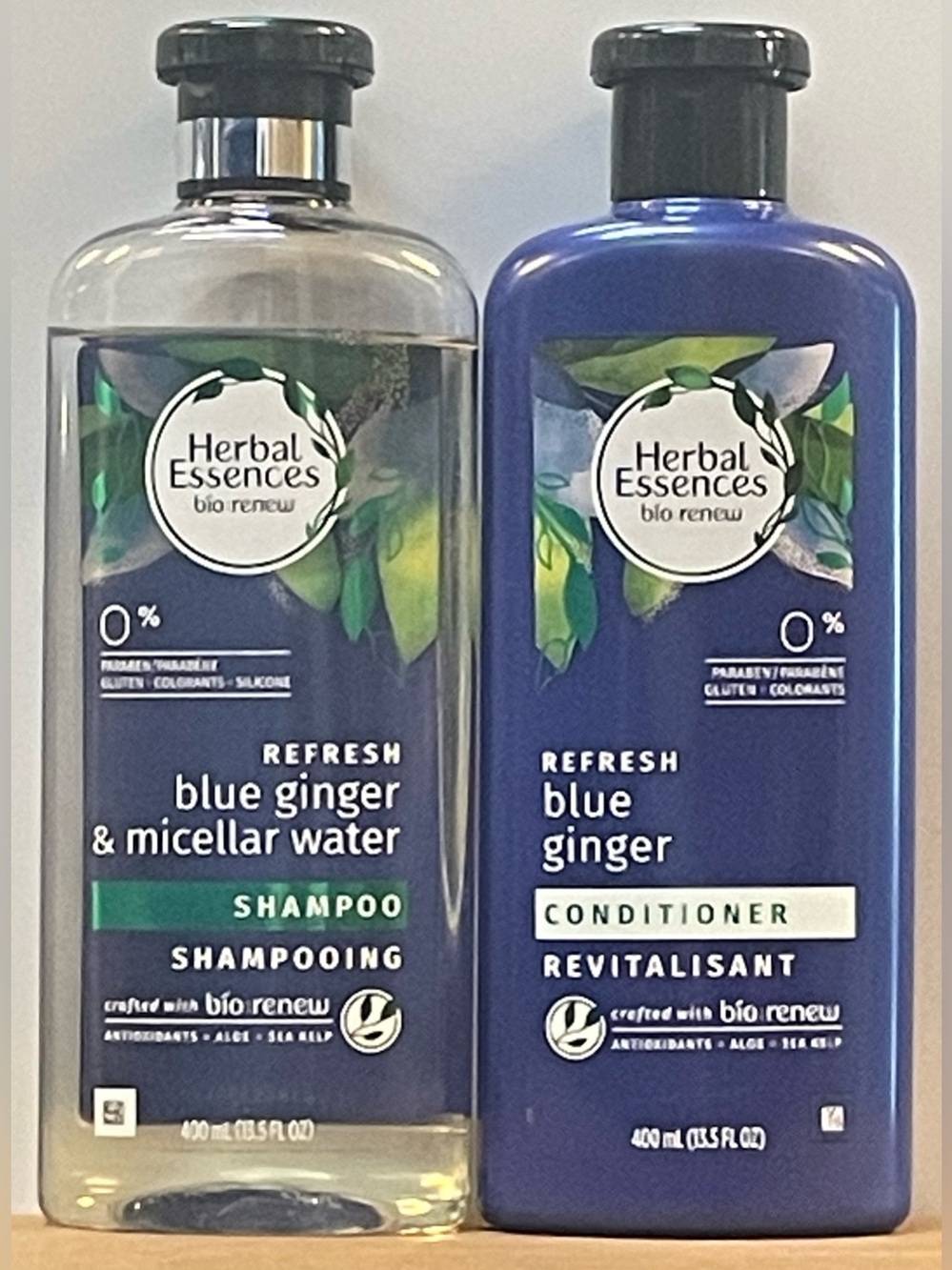 Herbal Essences bio:renew Blue Ginger Shampoo & Conditioner Set - 400ml
